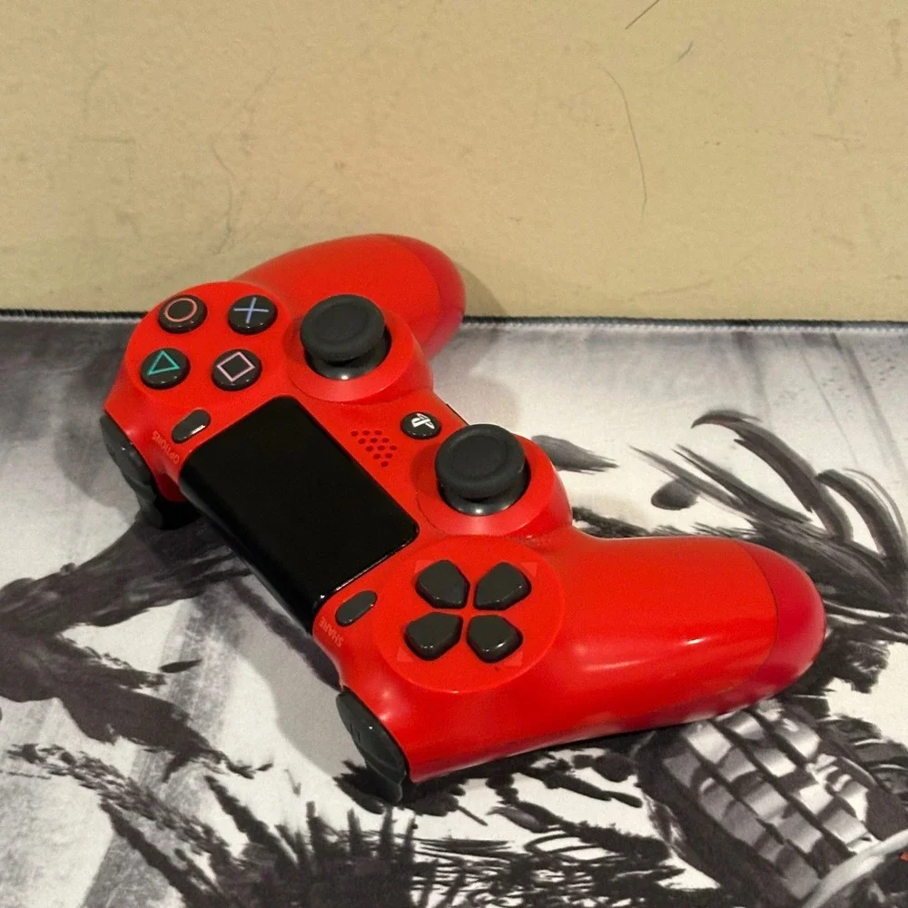 Sony DualShock 4 Wireless Controller PS4 Magma Red (for parts only)